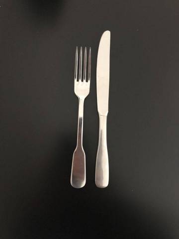Couteau et fourchette  fromage